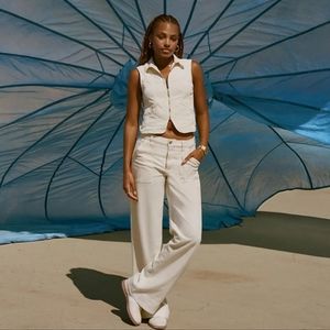 AE Dreamy Drape Stretch Super High-Waisted Baggy Wide-Leg Pant